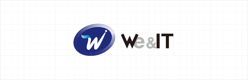 We&IT CI 로고